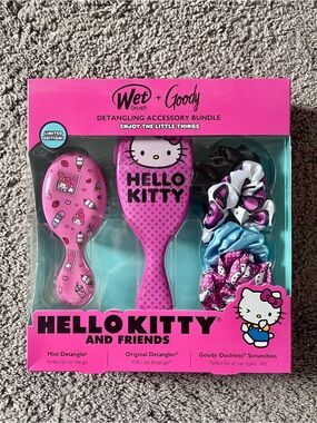 Wet Brush + Goody Hello Kitty Detangling Hair Bundle - Limited Edition
